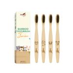 Imvelo Green Your Hygiene Bamboo Toothbrush | Kids Tootbrush, Pack Of 4 | Charcoal Activated | Soft Bristles Brush Toothbrush | Natural & Ecofriendly Oral Care | Biodegradable Brush For Kids