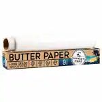 The Honest Home Company Butter Paper 9 M Non-Stick, Reusable, for Roti Wrap, Paratha Wrap, Parchment Roll wrap