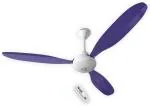Superfan Super X1 3 Blades 1200 mm High Speed Energy Efficient 5 Star Rated BLDC Ceiling Fans, Purple