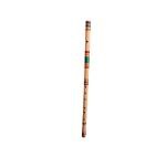Gold Rush Flute E Natural Middle Right Hand Flute Size 16 Inch Bamboo Flute Color Brown - (ENM050)
