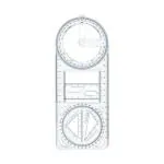 Samvardhan Multifunctional Geometry Drawing Ruler For Creative Maths Learning Aids Drawing & Measurement (3306) Transparent Rulers