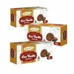 Wheafree Gluten Free Coco Vanilla Biscuits Combo (Pack of 3 x 200g Each) | Tasty Crunchy and Flavoured Biscuits | Best Tea time Snacks | Nutritional | 100% Natural and Gluten Free Veg Ingredients