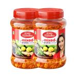 Ram Bandhu-Mixed Pickle | Mixed Achar | Lonche, Pack Of 2 (500gm x 2) 1Kg
