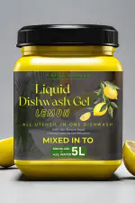 BLISS & BLUSH dish wash gel powder 500 gm Can Make Organic, Biodegradable, Eco-Friendly 5000 ml dish wash gel