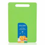 Kolorr Home Mate BPA Free Plastic Chopping / Cutting Board Pack of 1 - Large (Green)