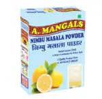A. Mangals Nimbu Masala Powder - Instant Masala Lemon Juice Powder - Nimbu Pani Powder 200g