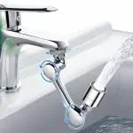 flatmop 1080 Degree Swivel Faucet Extender, Universal Splash Filter Faucet Aerator (set of 1)
