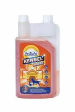 VetSafe Kennel Wash, 1 Litre | Odor Neutralizer, Pet Area Freshener, Disinfectant
