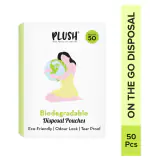 Plush Biodegradable Disposal Pouches (Pack of 50)