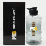 MuscleBlaze Gallon Water Bottle, Gym , BCAA , Protein Shaker Bottle, with Blender Ball, Leakproof, BPA-Free, 1.5 L