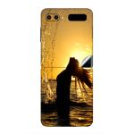 GADGETSWRAP Printed Vinyl Skin Sticker for Samsung Galaxy Z Flip - girl playing in the water