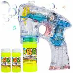 NISWA Plastic Battery Operated Bubble Shooter 3 Y and Above