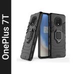 KWINE CASE Oneplus 7T Black Rubber, Plastic, Polycarbonate Back Cover