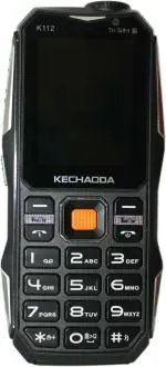 Kechaoda K112, Triple Sim, Black, Feature Phone