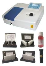 Lab Junction Spectrophotometer (Facility: 10 mm to 100 mm Pathlength) , Microprocessor Single Beam Visible Spectrophotometer With Software LJ-1306 as per Quality Standards!
