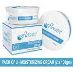 Flocare Moisturizing Body Cream 100 gm, Shea Butter Jojoba Green Apple Aloe Vera Vitamin E, Amazing Glowing Natural Skin, All Purpose Skincare, UNISEX (Pack of 2)