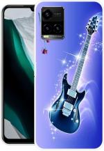 PAEDICON Back Cover for VIVO Y21T (Purple, Silicon)