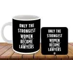 Whats Your Kick Woman Lawyer White Ceramic Coffee Mug with Desky and Tea Mug 325 ML