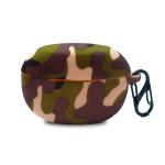Kolorcase Realme Buds Air 3 Camouflage Silicone Case Cover with Hook