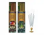 1 Tree Kesar Chandan Agarbatti Sticks - Lemongrass Incense Sticks - Agarbatti For Puja - Low Smoke Dhup Batti (Pack of 2)