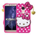 Clickaway Pink Silicone Hello Kitty Back Cover Case For Letv 2S