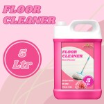 KYARA DREAMS Floor Cleaner pink 5Liter Suitable for all Floors | Removes Dirt and Stains | Geranium and Lavender Fragrance
