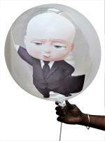 My Party Suppliers Bobo Boss Baby Family Theme Foil Balloon Bouquet (pack of 2)