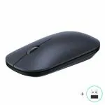 UGREEN 90372, 2.4GHz Wireless Slim Silent Optical Computer Mouse 4000dpi With USB Receiver(Black)