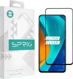 Sprig Black Edge To Edge Tempered Glass For Vivo Iqoo 3