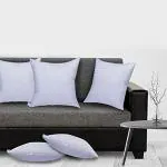 Coswel white Satin Cushion Filler 30*45*8 cm pack of 5