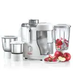 Prestige Champ 550 W Juicer Mixer Grinder, 3 Jars (1500 ml, 600 ml, 300 ml) (White)