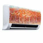 Qth COLOURFULL DESIGN AC STICKER SUITABLE FOR ALL TYPE OF AC QTH-AC-7658