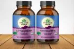 Organic India Ashwagandha Ayurvedic Medicine (2 Packs, 180 Veg Capsule in Each Pack)