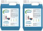 Brono Best Quality Lavender Washing Liquid Detergent For Front Lod And Top Load, 5 L Each (Pack Of 2)