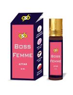 GSB Boss Femme Attar Inspired From Huge Boss Femme | Clone Fragrance | Designer Perfume Roll On | Alcohol Free | Long Lasting | Undiluted | Unisex | 6 ml