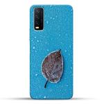 MobiEra Vivo Y12s Multicolor Wet Leaf Design Plastic Hard Case Cover