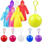 KAIRAVADE ENTERPRISE Emergency Raincoat Ball For Travel,Outdoor , Waterproof Raincoat ,Rainwear Accessories ,Portable & Lightweight Supplies (pack of 2 )