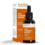 Matra 10% Vitamin C Face Serum for Glowing Skin with Hyaluronic Acid, Niacinamide