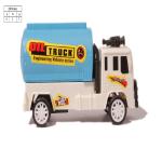 Asian Friction Powered Super Tanker Truck Toy Pull Back Vehicles for 3+ Years Old Kids Boys Girls (Oil Tanker Truck)- Multicolor