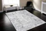 Hitex Carpet Silk L-A Texture Living Room Modern Abstract Design Silk Carpet - 5 X 8 Feet