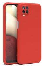 U&E Red Silicone Back Cover For Samsung F22