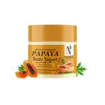 NutriGlow NATURAL'S Advanced Pro Formula Papaya Body Yogurt For Smooth Skin, All Skin Types 100gm