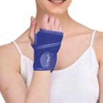 Accusure Blue Neoprene Wrist Wrap Bands Wrist Support With Thumb For Men And Women