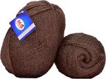 Simi Enterprise Coffee Wool Sunrise Wool Ball Hand Knitting Wool, Art Craft Soft Fingering Crochet Hook Yarn, Needle Knitting Yarn Thread Dyed, 200 G