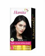 HAMITA Hair Color Henna Based Color For Both Men & Women 6 pieces in a box