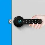 Leccy & Genesis Smart Cabin Doorlock | Smart Technology And German Expertise | Digital Doorlock for Apartments/ Office/ AirBnB/Hotel