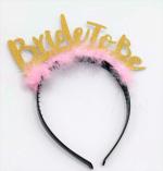 Festiko Bride To Be Headband For Bridal Shower, Bachelorette Party, HenS Party, Pre Marriage