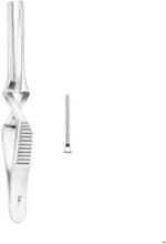 Alis Silver Stainless Steel 7.5Cm 3 Inch Atrauma Bulldog Clamps De Bakey Straight A Gen 605 7 Scissors