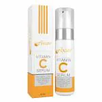 Flocare Skin Lightening; Anti-Ageing; Hydrating; Fairness Skin 20% Vitamin C Facial Serum with Liquorice Root Extract; Organic Baobab Oil; Hyaluronic Acid and Vitamin E, Face Serum; 50ml