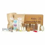 Ikalaa Clear Soy Wax Candle Making Kit